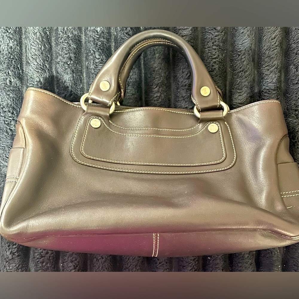 AUTHENTIC CHOCOLATE CÉLINE BOOGIE BAG
